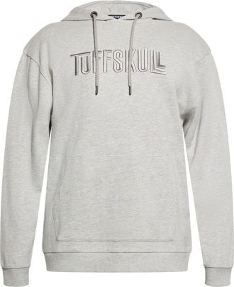 Tuffskull Sweatshirt Heren licht grijs melange