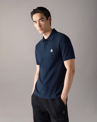 Moose Knuckles Mens Everett Polo
