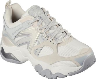 Skechers Womens Dlites3 Air in Natural/Grey - Size UK 6