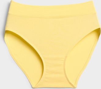 Miiyu Womens Essential ultra-comfortable high-waist bikini panty Organic cotton & TENCEL TM modal