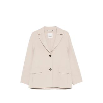 Max Mara Melfi Notched-lapel Button-fastening Coat