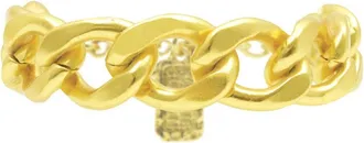 Karine Sultan Womens Chunky Curb Bracelet In Gold
