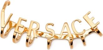 Versace Ear cuff con logo - Oro