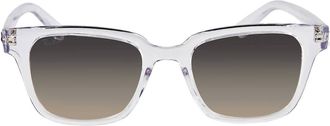 Ray-Ban Ray Ban Unisex Light Grey Gradient Square Sunglasses RB4323 644732 51