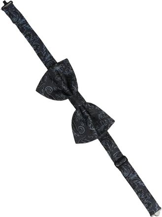 Dolce & Gabbana Strik-strikte Paisley Strik - Heren - Accessoires - Zwart - ONE Size - Accessoires