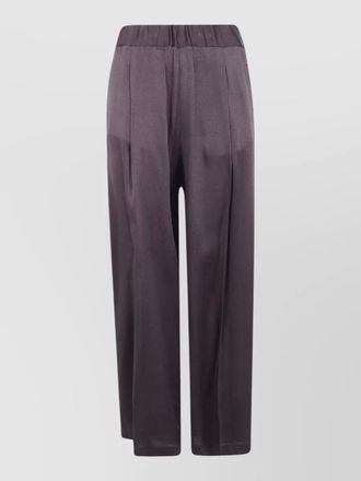 Semicouture johnny trousers pleated front wide leg