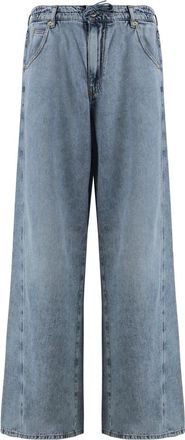 Darkpark Iris 5-pocket straight-leg jeans - Dames - Loose Fit Jeans - Blauw - W27 - Katoen - Jeans