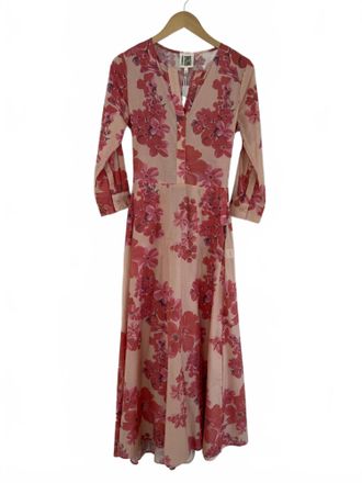 A Shirt Thing Womens Sofia Floral Dress In Tan