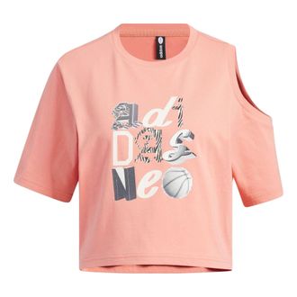 adidas (WMNS) adidas Neo Graphic T-Shirts Pink IK7671