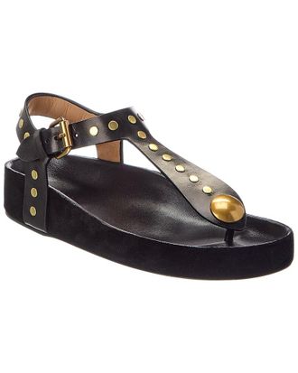 Isabel Marant Enoire Leather Sandal