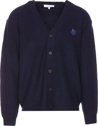 Maison Kitsuné Bold Fox Head Patch Cardigan