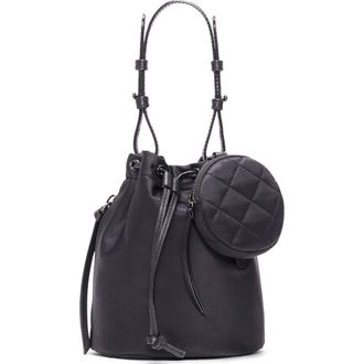 MZ Wallace Waverly Bucket Bag in Black at Nordstrom