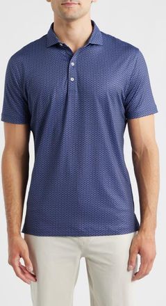 Johnnie-O Coupe Performance Jersey Polo in Navy at Nordstrom, Size Xx-Large
