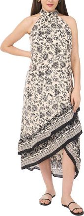 Vince Camuto Halter Neck Sleeveless Maxi Dress