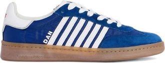 Dsquared2 Lace-Up Low Top Sneakers - Heren - Sneakers - Blauw - 43 EU - Nylon - Schoenen