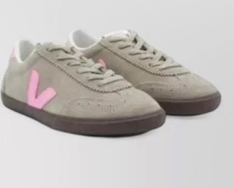 Veja suede leather low-top sneakers