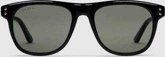 Gucci Square Frame Sunglasses, Black