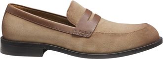 HUGO BOSS Loafers - Heren - Loafers - Beige - 41 EU - Schoenen