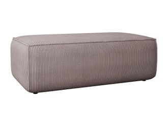 Vente-Unique Puf de pana malva AMELIA