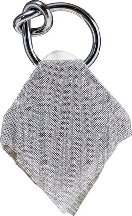Benedetta Bruzziches Little Casper Bag - Dames - Handtassen - Grijs - ONE Size - Satijn - Tassen