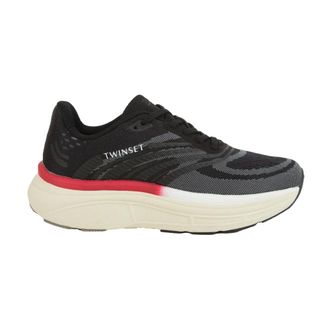 Twinset Sneakers, female, Black, 6 UK, Running Trainers