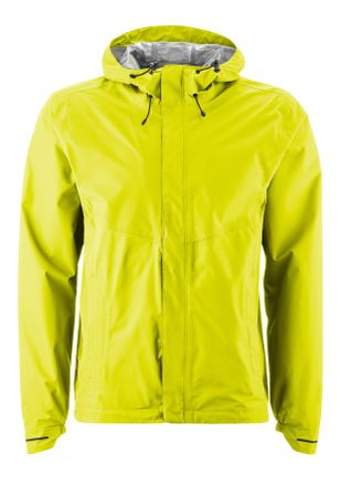Gonso Fahrradjacke GONSO SAVE JACKET ESSENTIAL M, Herren, Gr. 4XL, gelb, 100% Polyester, Rundhals, Jacken Fahrradjacke, Herren Regenjacke wind- und wasserdi