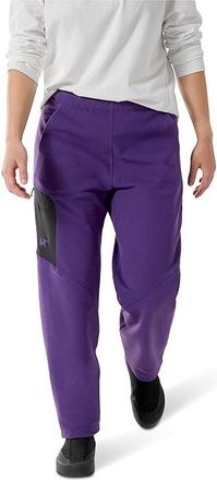 Arc'teryx Aestas Joggers Womens Casual Pants Azalea/Black : 10 R, Elastane/Fleece/Nylon