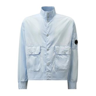 C.P. Company Stijlvolle Jas - Heren - Zomerjassen - Blauw - M - Jassen