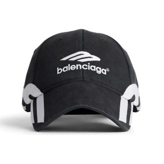 Balenciaga 3b Sports Icon Cap Black White 766860410B21702