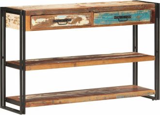 vidaXL Sideboard 120x30x75 cm Solid Reclaimed Wood vidaXL
