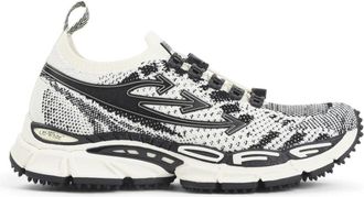 Off-white Be Right Back Knit Sneakers - Dames - Sneakers - Zwart - 38 EU - Polyester - Schoenen