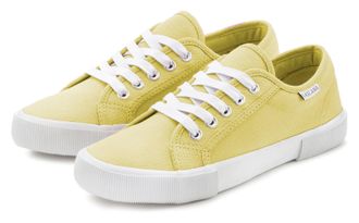 Lascana Sneaker LASCANA, Damen, Gr. 36, gelb, Obermaterial: 100% Textilmaterial. Decksohle: 100% Textilmaterial. Futter: 100% Textilmaterial. Laufsohle: 100% 