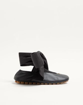 Valentino Garavani Rythmika ballerina in perforated nappa leather Wo