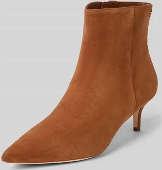 Lauren Ralph Lauren Stiefeletten mit Reißverschluss Modell MCKAY in Cognac, Größe 37,5