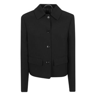 Ermanno Scervino Enkelrijig Jasje - Dames - Blazers - Zwart - XS - Jassen