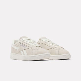 Reebok Classic Sneaker REEBOK CLASSIC CLUB C GROUNDS UK, Damen, Gr. 37,5, beige (vintagechalk, chalk, sand), Leder, Synthetik, Schuhe Sneaker