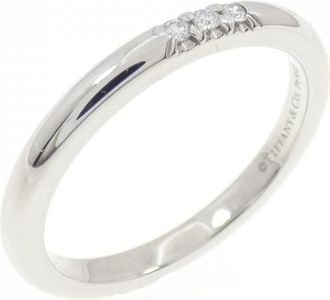 Tiffany & Co. Platinum Platinum 950 Band Ring (Pre-Owned)