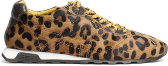 Ash Kill Bill Pony Animal Print Leather Sneakers