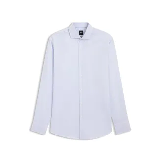 BOSS Slim-fit shirt in cotton twill