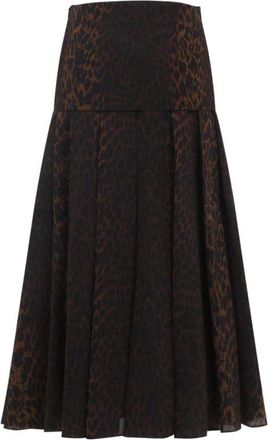 Balenciaga Short Skirts - Dames - Midirokken - Bruin - 2XS - Rokken