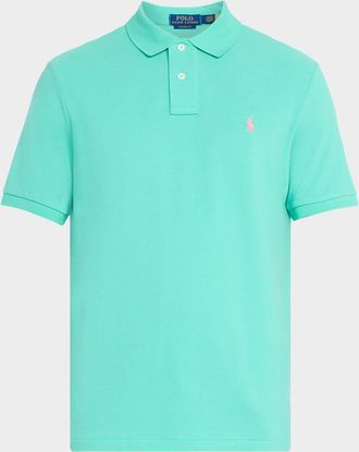 Polo Ralph Lauren Mens The Iconic Mesh Classic-Fit Polo Shirt