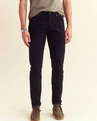 Billy Reid Moleskin Jean In Black Walnut