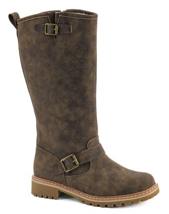 Corkys Footwear Womens Carny Boots In Pebbled Brown