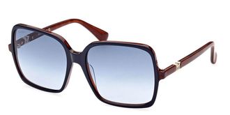 Max Mara MM0037 92W Womens Sunglasses Blue Size 60