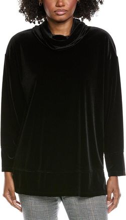 Jones New York Velour Cowl Neck Top