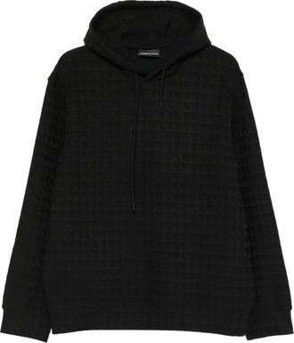 Emporio Armani Felpa con cappuccio - Nero