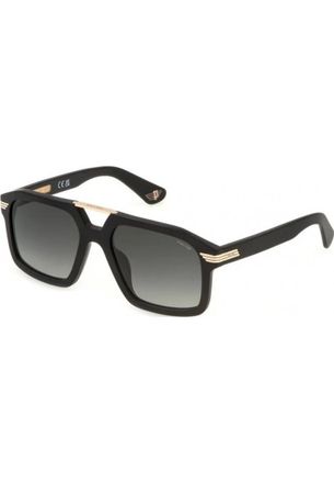 Police Mens SPLP28M 56 560703 Sunglasses - Black - One Size