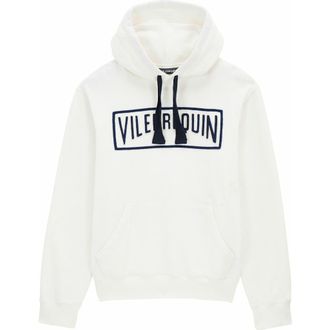 Vilebrequin Mens Cotton Hooded Sweatshirt in Off White at Nordstrom, Size Xx-Large