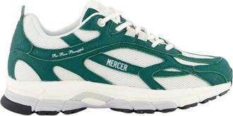Mercer Amsterdam Ananas Re-Run Groen Sneakers - Dames - Sneakers - Groen - 37 EU - Schoenen