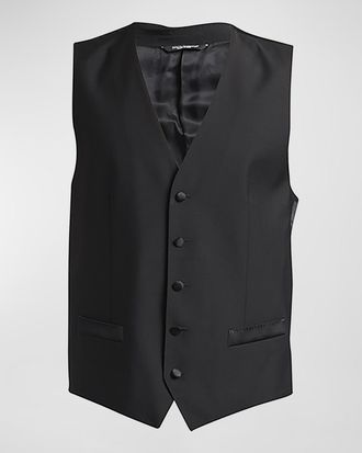 Dolce & Gabbana Men & apos;s Martini Two-Piece Tuxedo with Vest